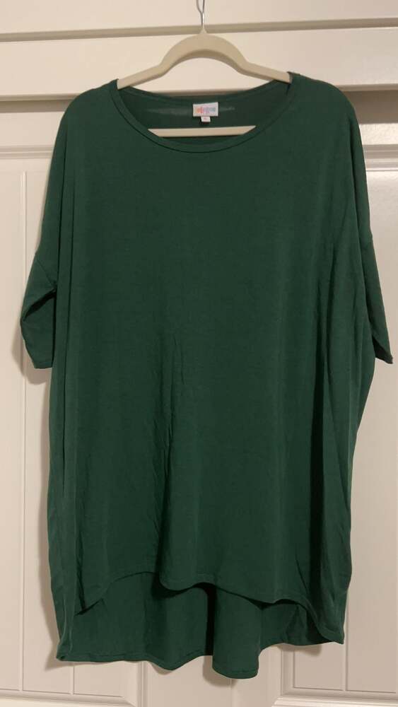 LuLaRoe Green Tee, XL